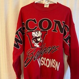 Vintage Wisconsin Badgers Sweatshirt